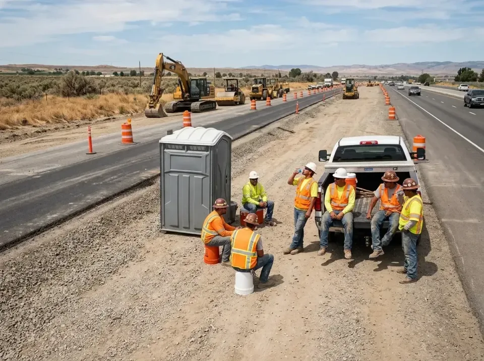 highway-road-construction-crew-007 — frequently asked questions, Porta Potty and Restroom Rentals in Millbrae, CA